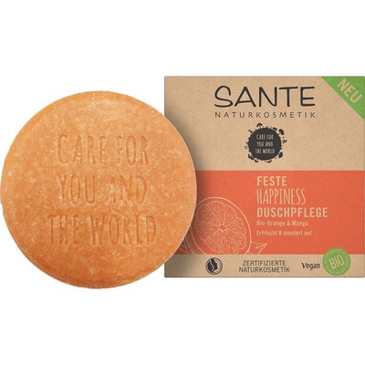 Sante Naturkosmetik Feste Happiness Duschpflege Bio 80g
