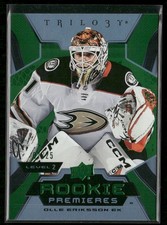 Olle Eriksson Ek 2023-24 Upper Deck Trilogy #153 Green Anaheim Ducks