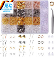 Ohrring Machen Kit Schmuck Basteln ZubehöR 3600 StüCk Schmuckherstellung Set Ohr