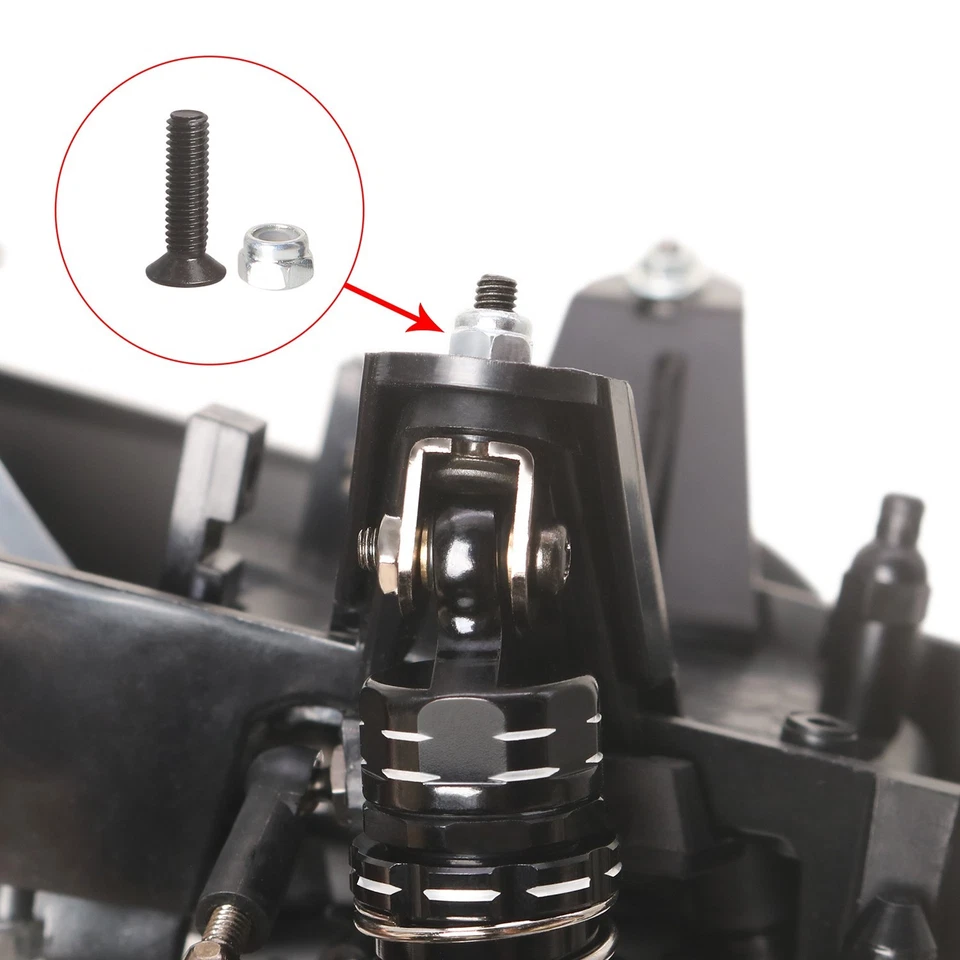 KYX Aluminum Suspension Shock for 1/10 RC Car Tamiya Hornet EVO Grasshopper II - Image 3 of 4