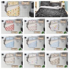 3D Toys Colorful Cartoon Pattern Quilt Cover Duvet Cover Comforter set