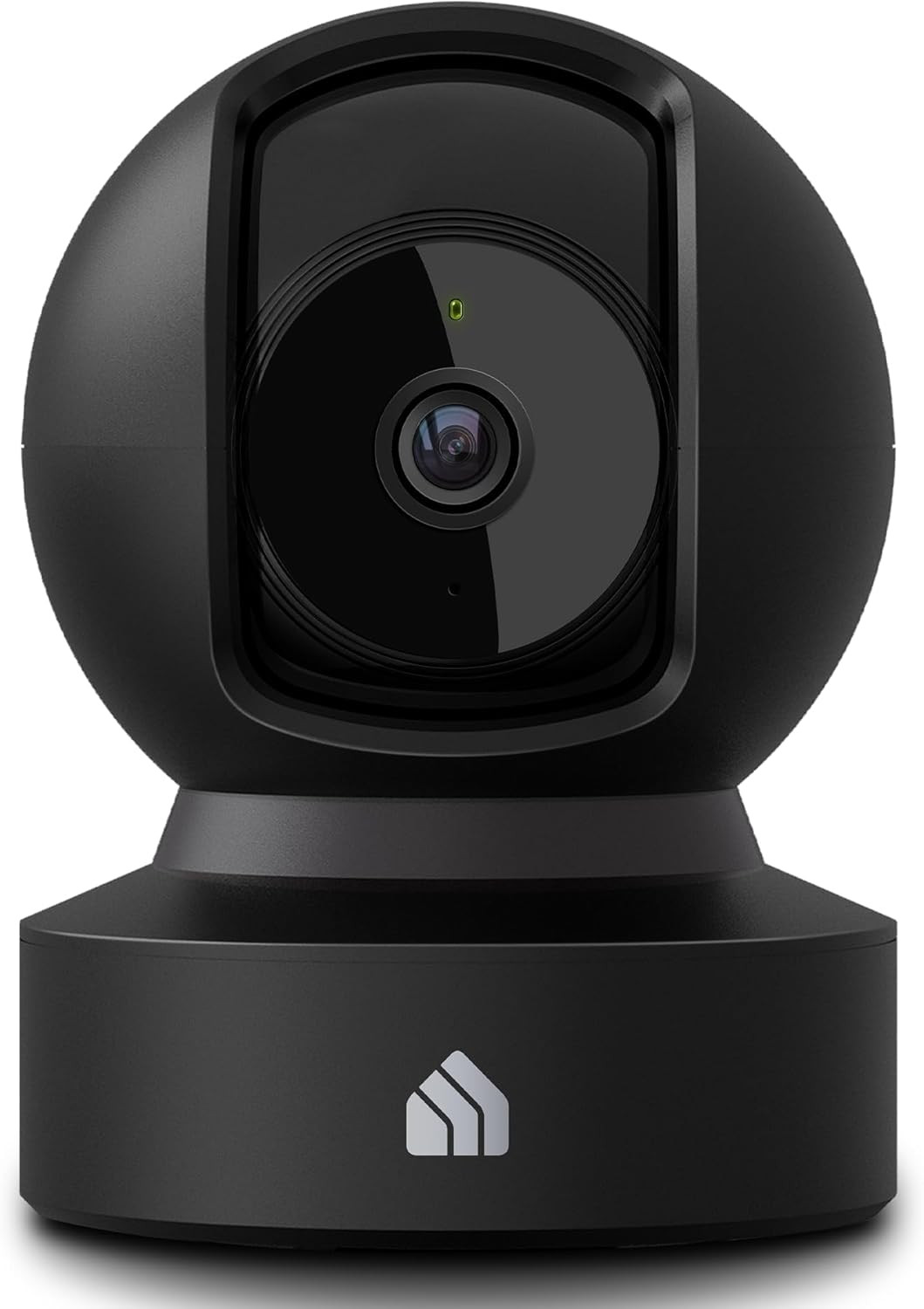 Kasa Smart Pan-Tilt Indoor Security Camera 1080p HD Pet Monitor in Black  
