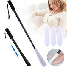 Toe Cleaning Brush Foot Scrubber & Toe Cleaner for Shower Telescopic Toe Towel