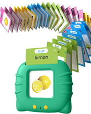 Talking Flash Cards for Toddlers 1 2 3 4 Year Olds, Montessori Language Learning