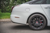 Maxton Design Diffusor Flaps Passend FüR Jaguar XJ R-Sport X351 FL Schwarz Hochg
