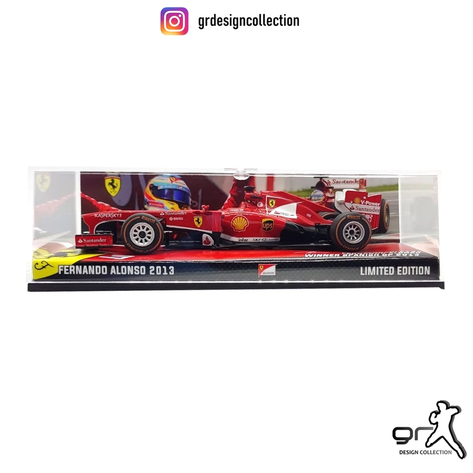 Fernando Alonso - Ferrari F138 - F1 Winner Spanish GP 2013 / Altaya - IXO / 1:43 - Immagine 2 di 4