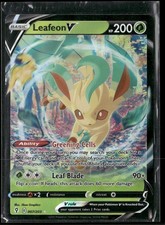 Leafeon V Ultra Rare SWSH07: Evolving Skies 007/203 NM