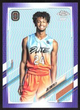 3918G 2021 Topps Chrome Overtime Elite #59 Jai Smith Purple OTE Refractor #/299