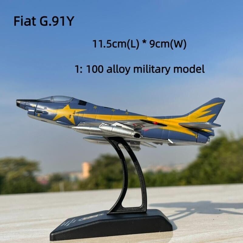 Modello Militare 1:100 - Caccia d'Attacco G.91 Aeronautica Militare Italiana foto 2