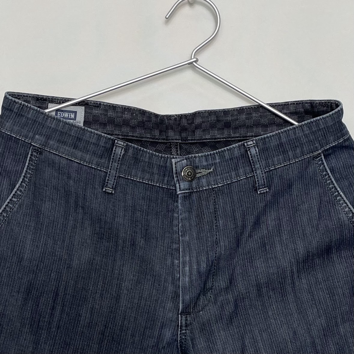 EDWIN International Basic Jeans EDF-3070 Dark Nav… - image 5