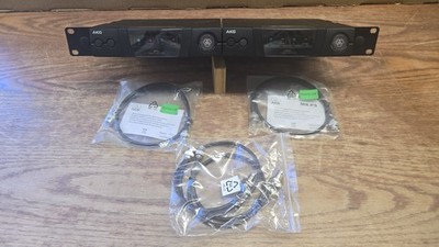 Lot Of 2 AKG APS4 Antenna Power Splitter. NO Power Supply.