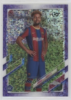 2020 Topps Chrome UEFA Champions League 94/250 Konrad de la Fuente Rookie RC 0l1