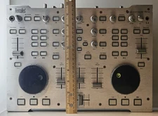 HERCULES DJ CONTROL RMX CONSOLE MIX CONTROLLER AUDIO INTERFACE SILVER - UNTESTED
