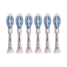6x Philips Sonicare DiamondClean C3 Replacement Brush Heads | White | No Box