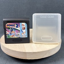 SEGA Game Gear -  Sonic the Hedgehog 2 - Cartridge & Dust Cover Only - Tested
