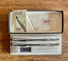 Vintage Cross Classic Century Lustrous 2 Mechanical Twist Action Pencil Set New