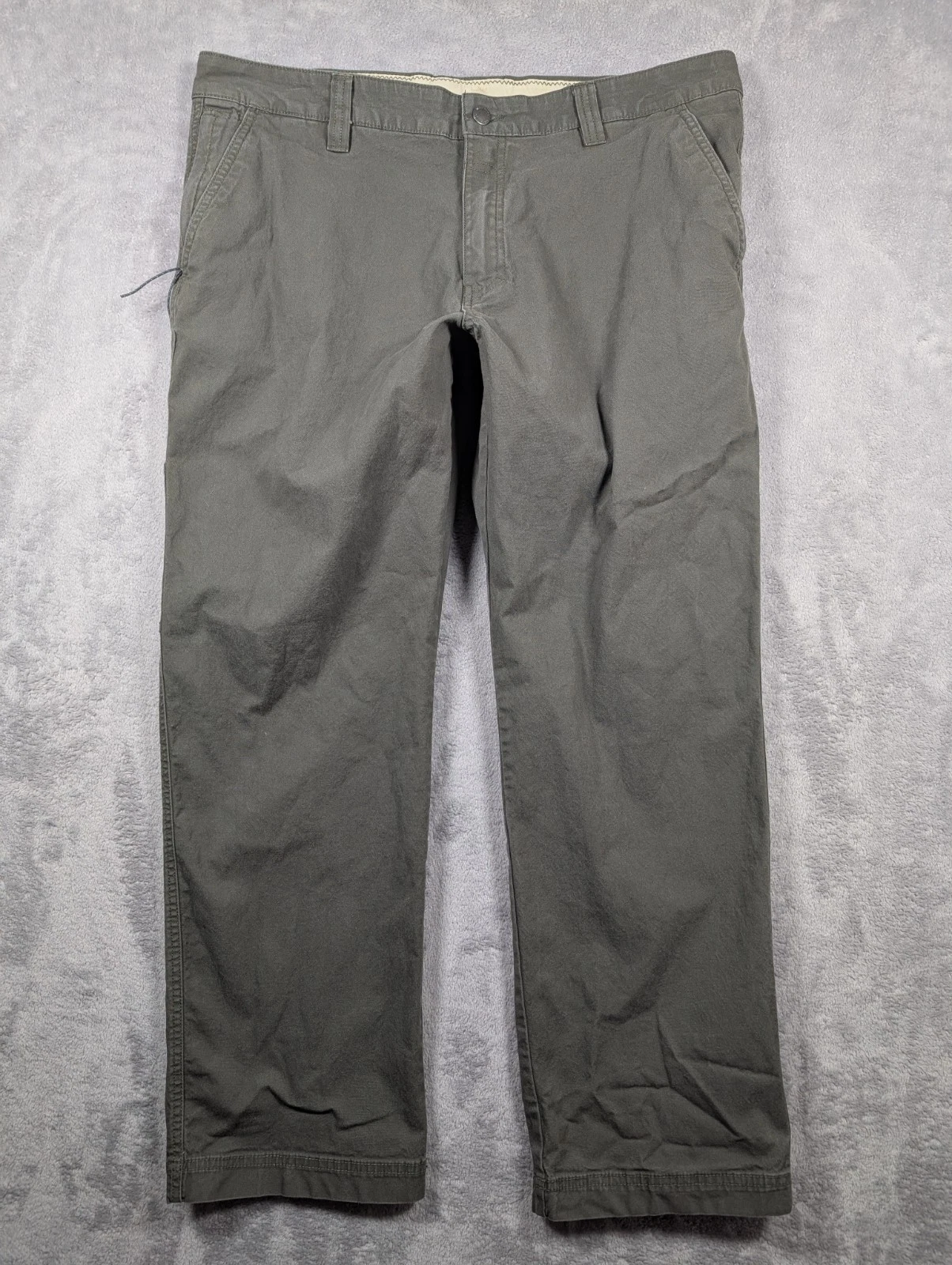 Columbia Cargo Pants Mens 38 Waist Green Straight Leg Outdoor Hiking