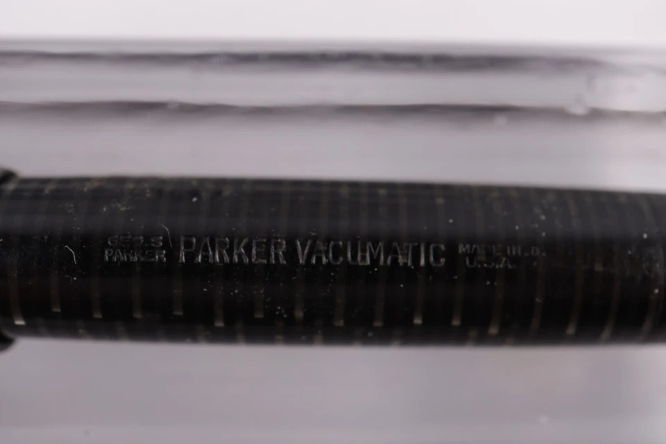 Parker Vacumatic Gris Perla== Dos Tonos Plumín Foto 3 de 4