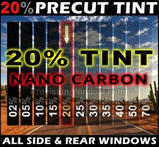Nano Carbon Window Film 20% Tint Shade PreCut for Toyota Celica Hatchback 00-05