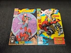 1991 MARVEL COMICS X-FORCE #2 & #15 HIGH GRADE 2ND APP DEADPOOL VINTAGE LOT