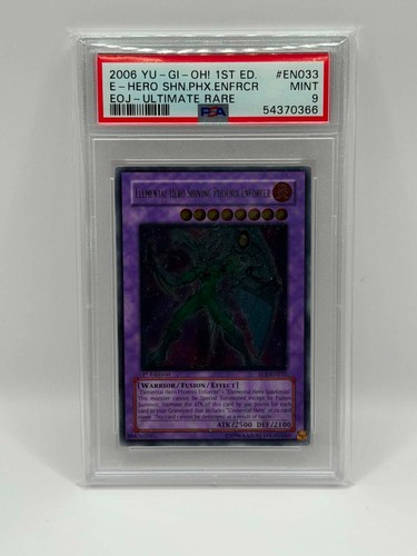 Elemental HERO Shining Phoenix Enforcer [Ultimate Rare 1st Edition] EOJ-EN033 YuGiOh Enemy of Justice card