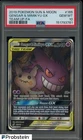 2019 Pokemon Sun & Moon Team Up #165 FA Gengar & Mimikyu PSA 10 GEM MINT