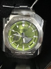 Imagen de Casio G-Shock GM2110D-3A G-Steel 2100 Green Dial Stainless Steel Watch New