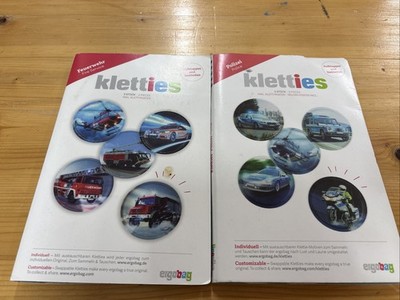 Kletties Feuerwehr und Polizei - 10 Stück - für ergobag Schulranzen (W033)