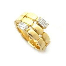 WAKO Ashoka Ring Diamond 750YG US#5-3/4~6 P0054614