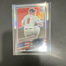 Panini 2023 USA Baseball Stars & Stripes Prizm Carson Bolemon #USA-CB