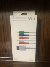 Nintendo Wii Official Component Cable OEM NEW Sealed In Box