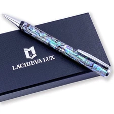Abalone Shell Ballpoint Pen, Luxury Gift for Men & Women, German P900M 1.0MM ...