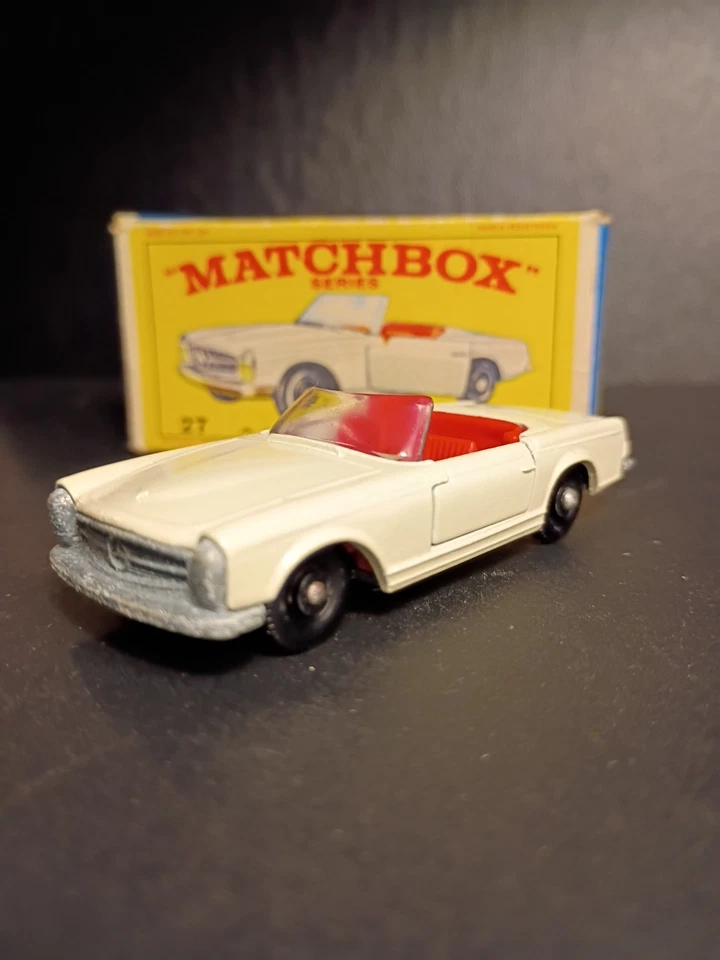 Matchbox #27D Mercedes Benz 230SL 1966 In Original E3 Box - Image 3 of 4