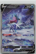 Suicune V GG38/GG70 Holo V Rare Crown Zenith Galarian Gallery Pokemon NM on eBay