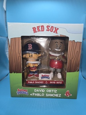 Red Sox Backyard Baseball Pablo Sanchez David Ortiz Fenway Exclusive Bobblehead