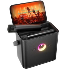 Karaoke Machine for Adults , with Lyrics Display Screen, WiFi Connect to  Ka...