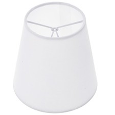 2 PCS Small Clip on Lamp Shade Cloth Light Cover Lampshades Clip-on