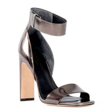 Halston Heritage Sandaletten High Heels Pumps Designer Blockabsatz 41,5 uvp 350€