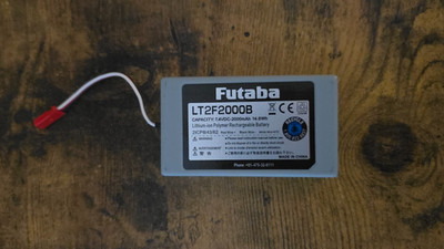 Futaba 16IZS battery pack 2000mAh 14.8Wh