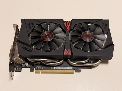 ASUS NVIDIA GeForce GTX 960 STRIX OC 4GB GDDR5 Grafikkarte DVI HDMI DP