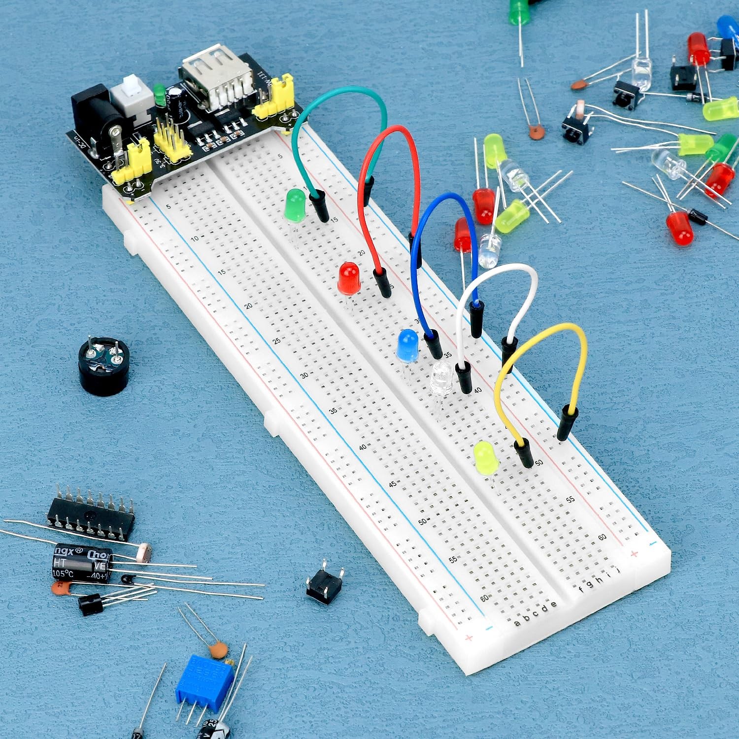 Kit composants électroniques 420 pièces idéal pour apprendre la programmation et la robotique - 3