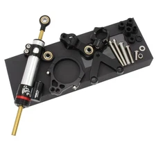 For Ducati 848 2008-2010 Adjustable Damper Steering Stabilizer Bracket Kit