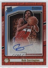 2024 Donruss Rated Rookie Signatures Choice Red /99 Bub Carrington #257 Auto rf2