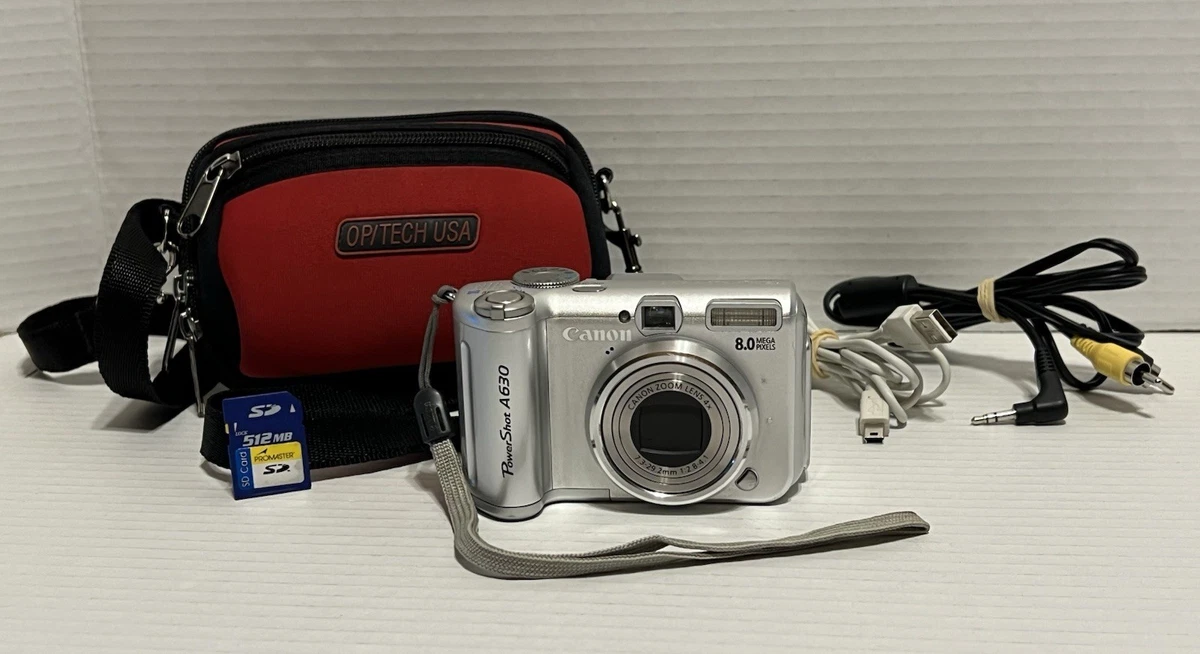 Canon PowerShot A630 Digital Cameras 8-9.9 MP Maximum Resolution