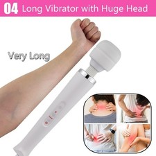 Personal Massage Multi Speed Neck Full Body Wand Massager Vibrator For Men Women