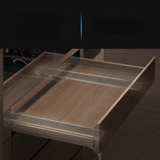 Sistema di guide scorrevoli a scomparsa per cassetti armadio facile installazion