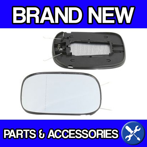 For Volvo XC70 (01-06) Electric Door Wing Mirror Glass (Right)