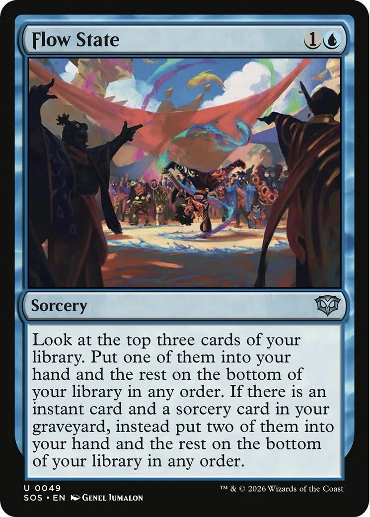 MTG 没頭/Flow State　foil Flow State Secrets of Strixhaven Foil for sale online | eBay