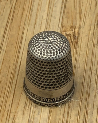 英国Victorian starling silver刻印マッチケ-ス Vintage Sterling Silver Thimble, size 10 with star hallmark | eBay