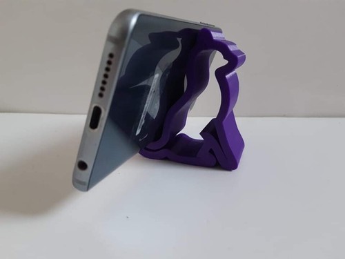 Orange Cat Mobile Phone Tablet Stand Holder - Cat Lover - Desk Accessory  - Gift - 第 6/12 張圖片